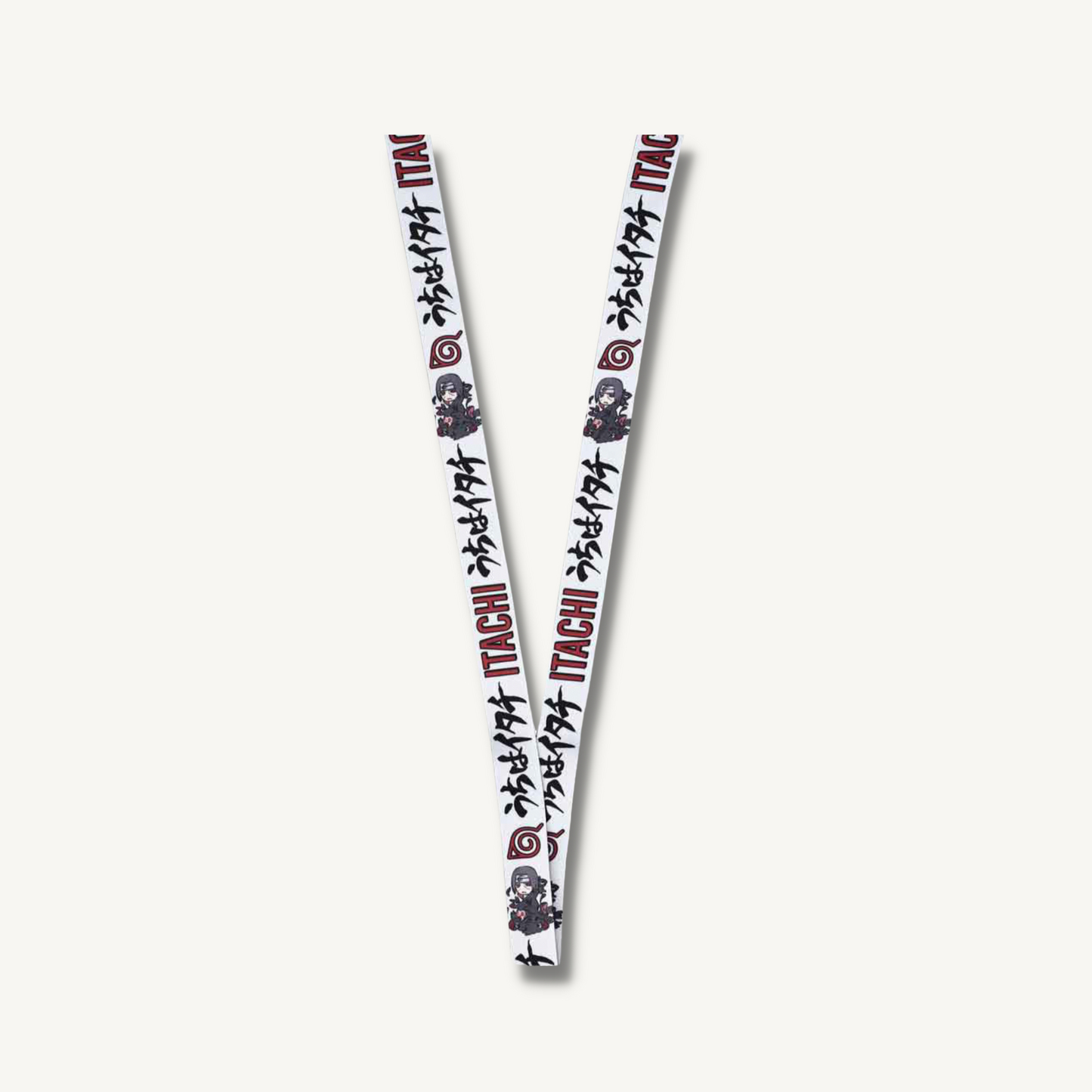 Naruto Itachi Rubber Charm Lanyard