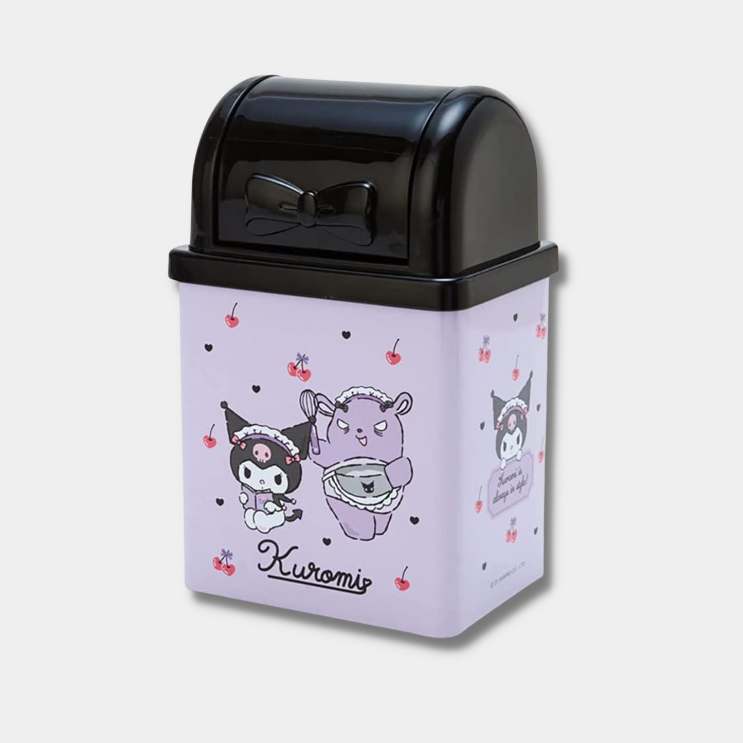 Kuromi Mini Waste Basket