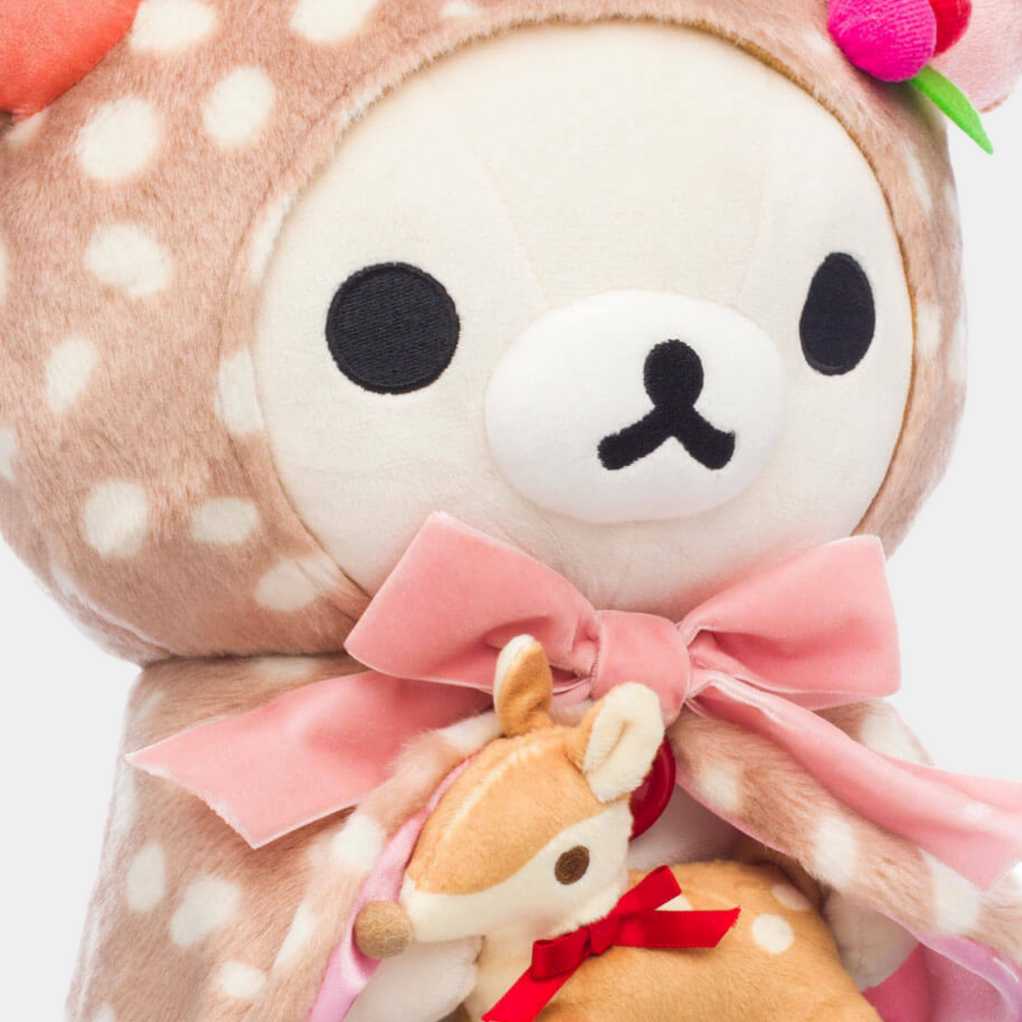 Korilakkuma Plush Holding a Fawn