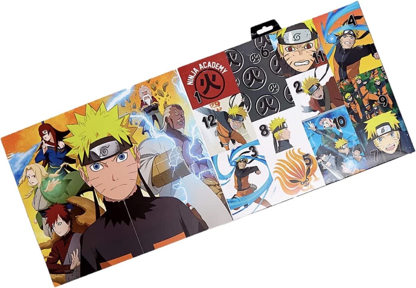 Naruto 12days of Socks Gift Set