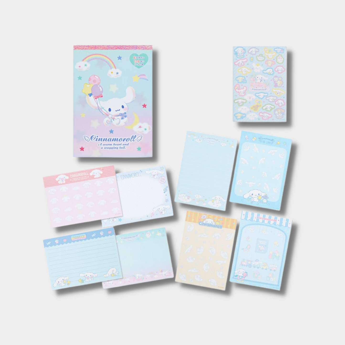 Cinnamoroll Memo Pad 8design