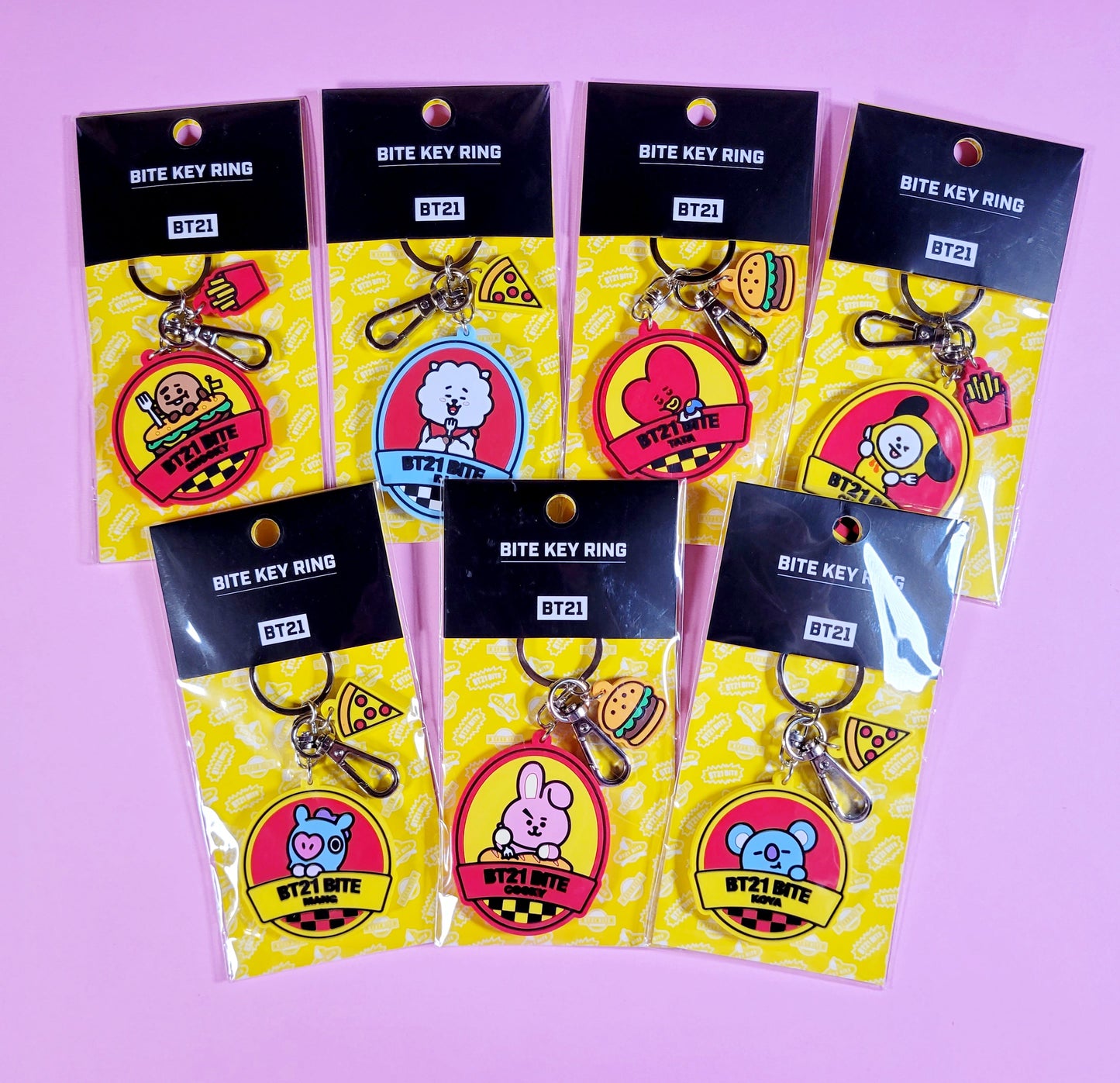 BT21 Bite Keyring