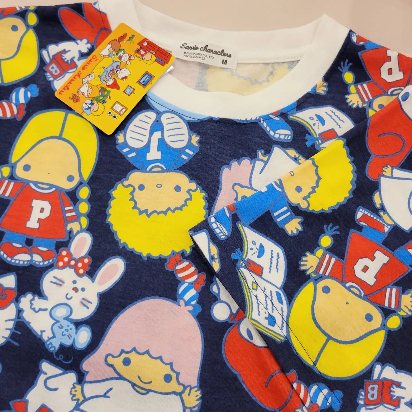 Sanrio Characters Repeating Pattern T-Shirt