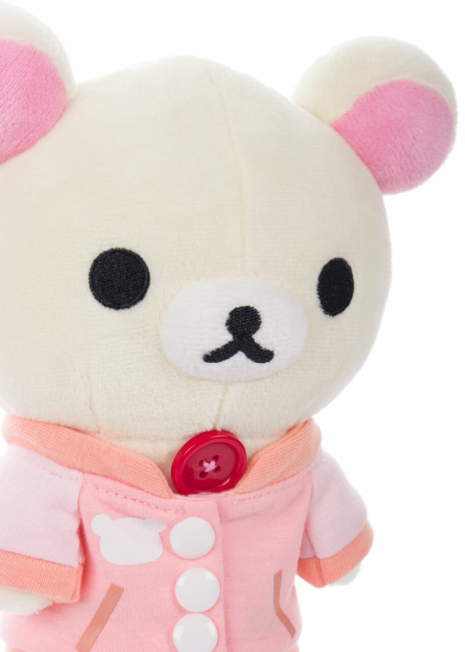 Korilakkuma in a Pink Letter man Jacket Plush
