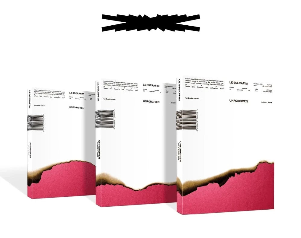 LE SSERAFIM 1ST STUDIO ALBUM [UNFORGIVEN] – Kawaii Alley