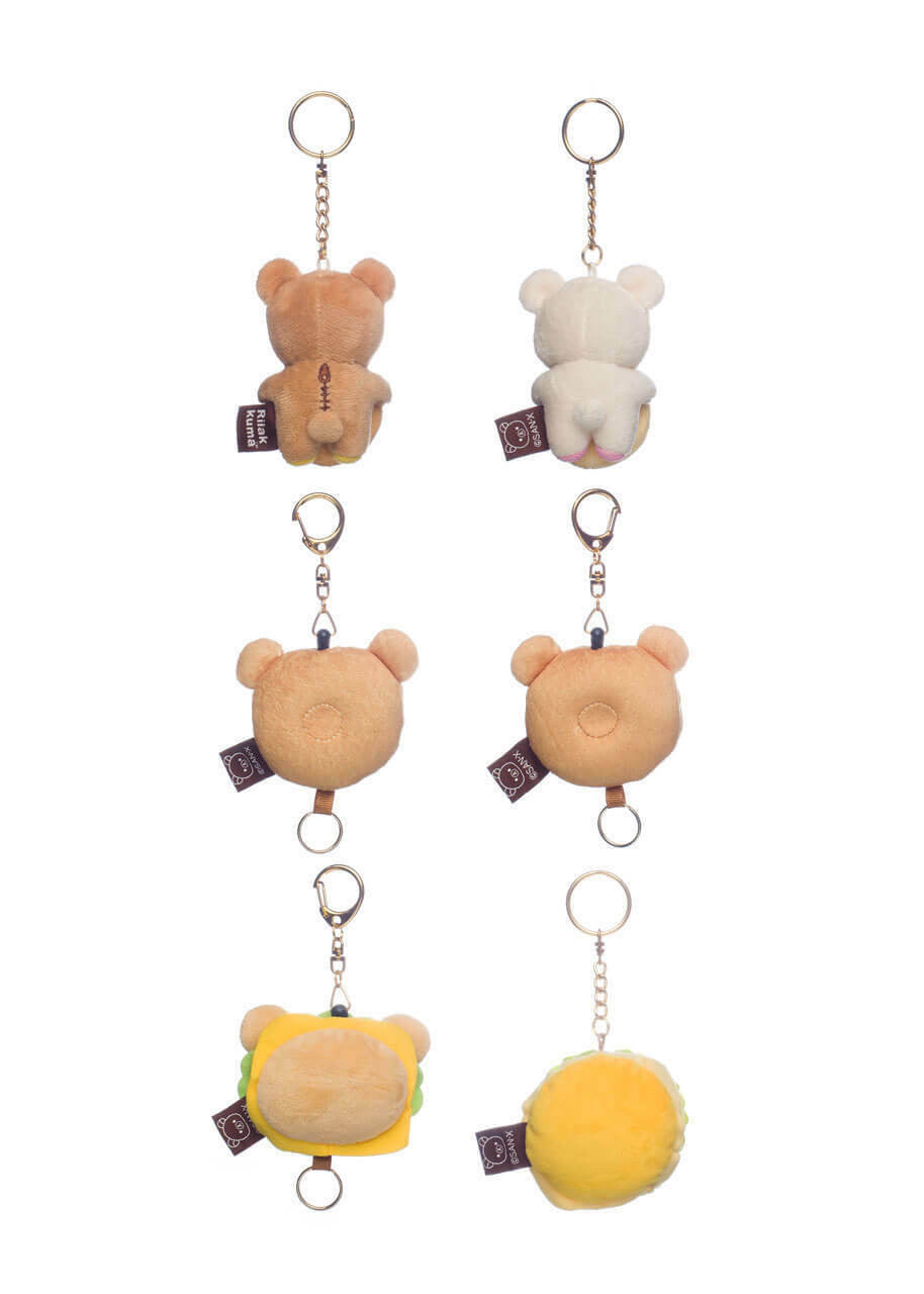 Rilakkuma Deli Series Plush Keychain Blind Box