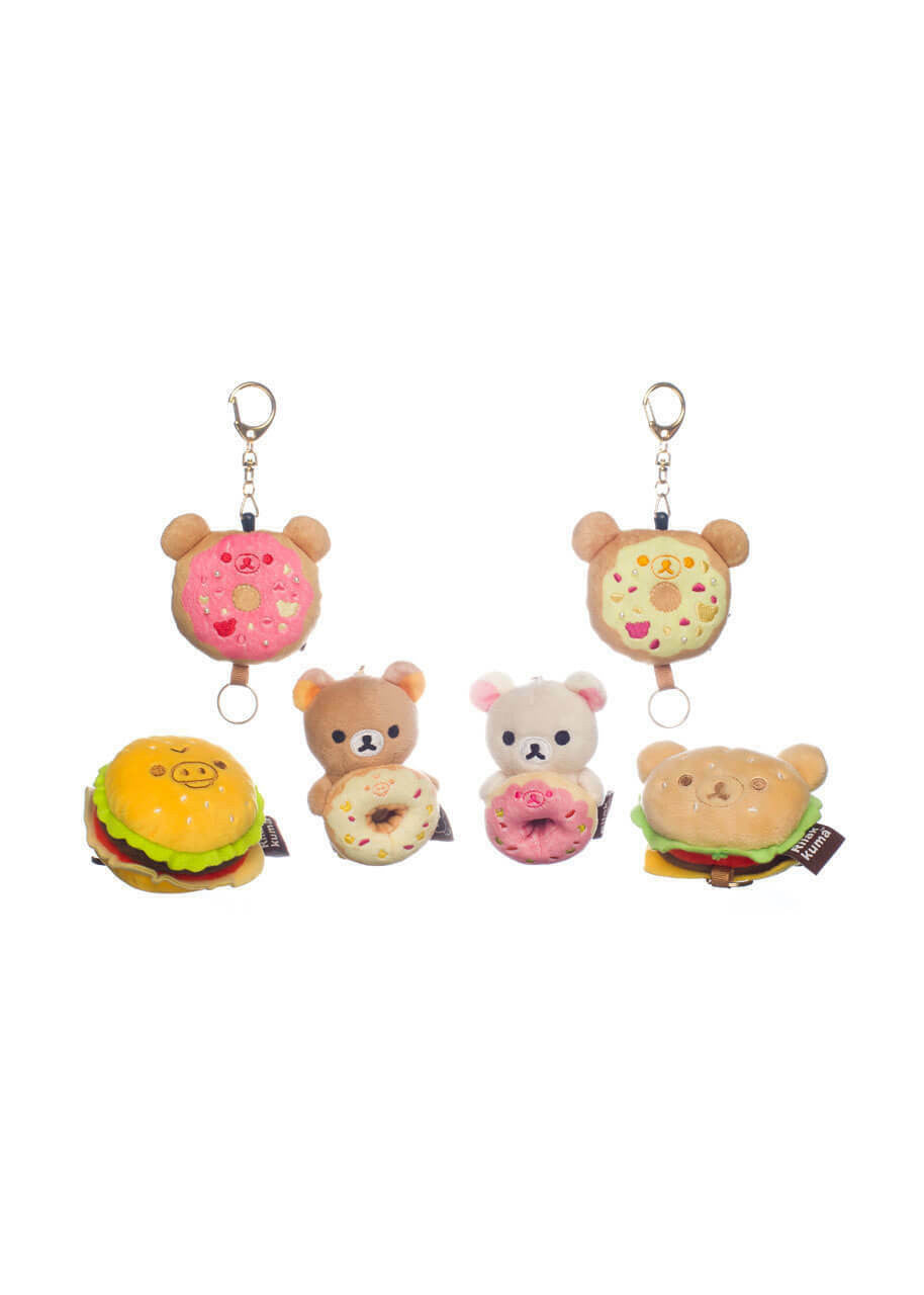 Rilakkuma Deli Series Plush Keychain Blind Box