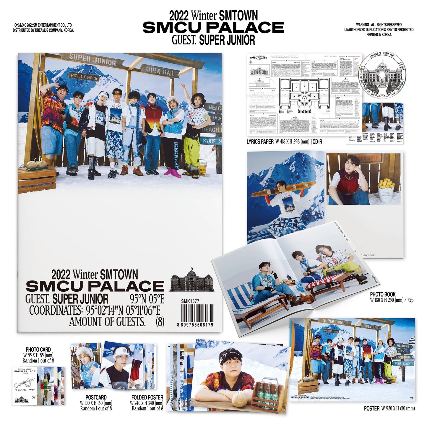 2022 WINTER SMTOWN : SMCU PALACE