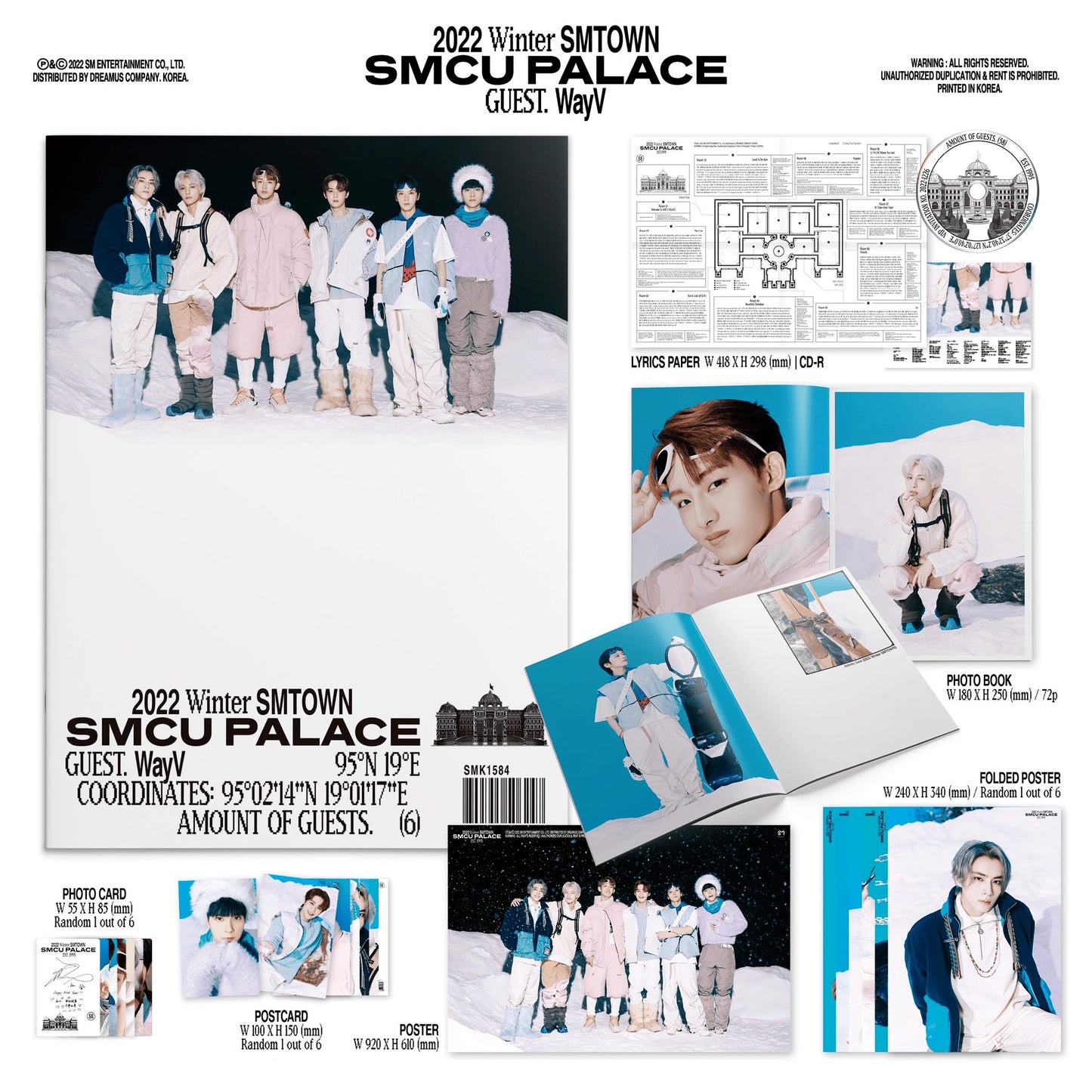2022 WINTER SMTOWN : SMCU PALACE