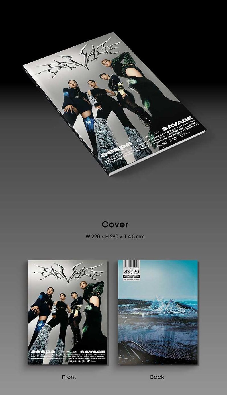 AESPA'S - 1ST MINI ALBUM SAVAGE