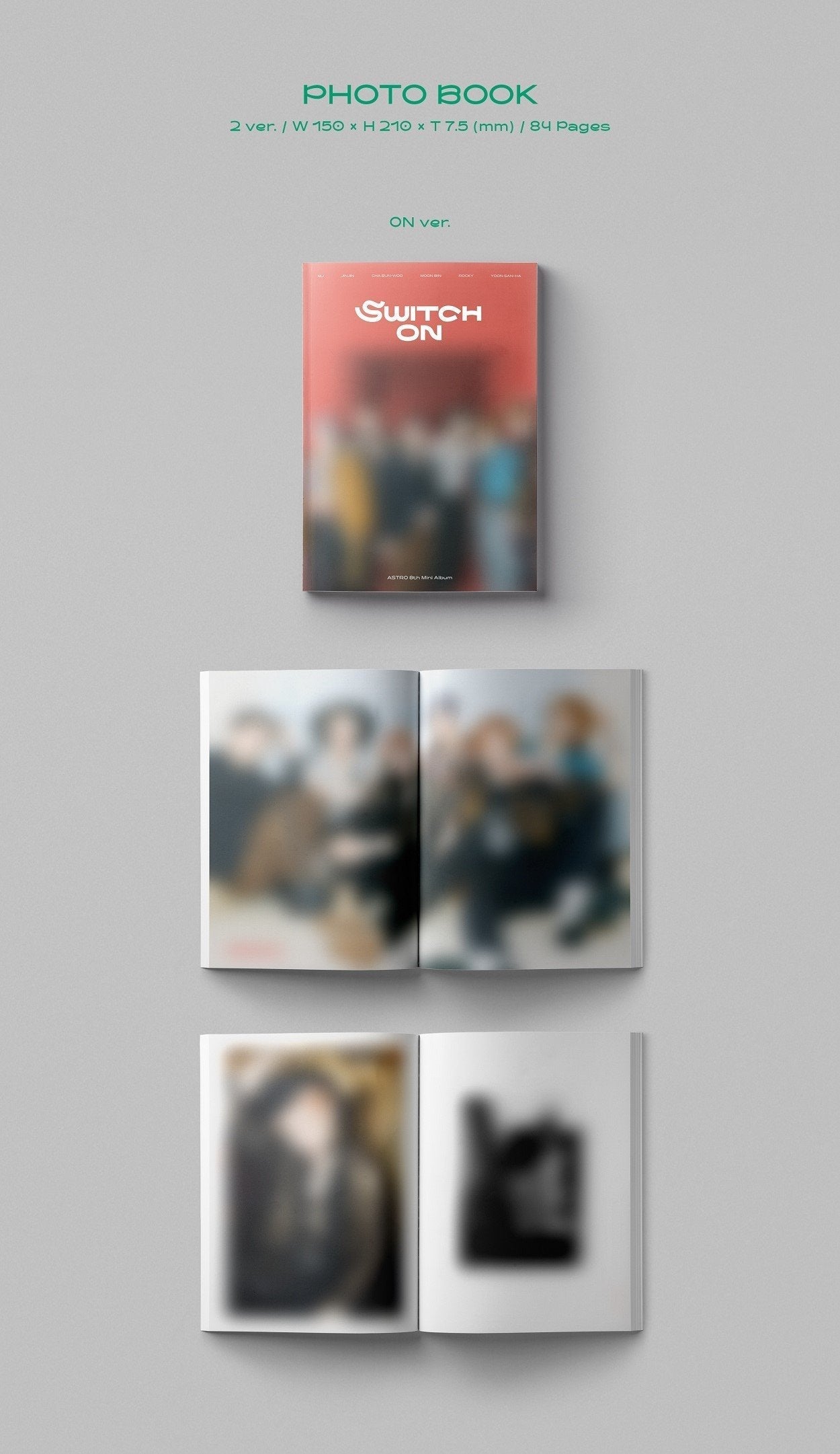 ASTRO'S - 8TH MINI ALBUM SWITCH ON