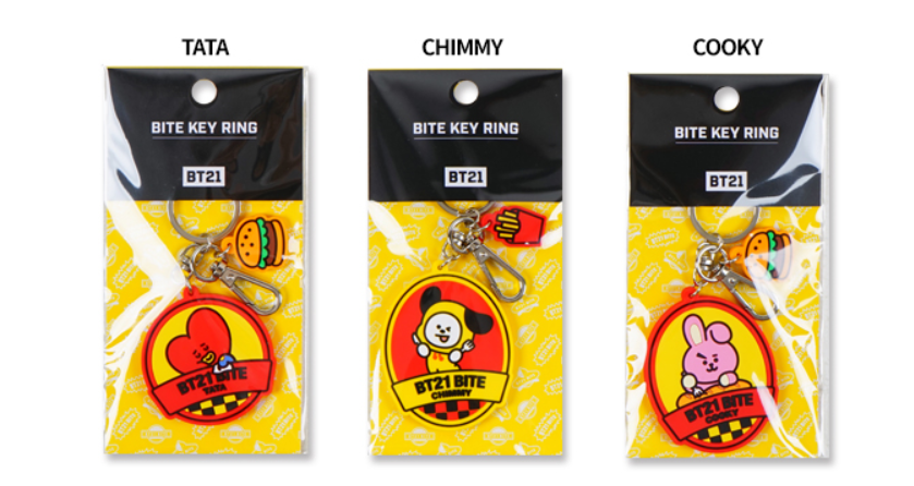 BT21 Bite Keyring