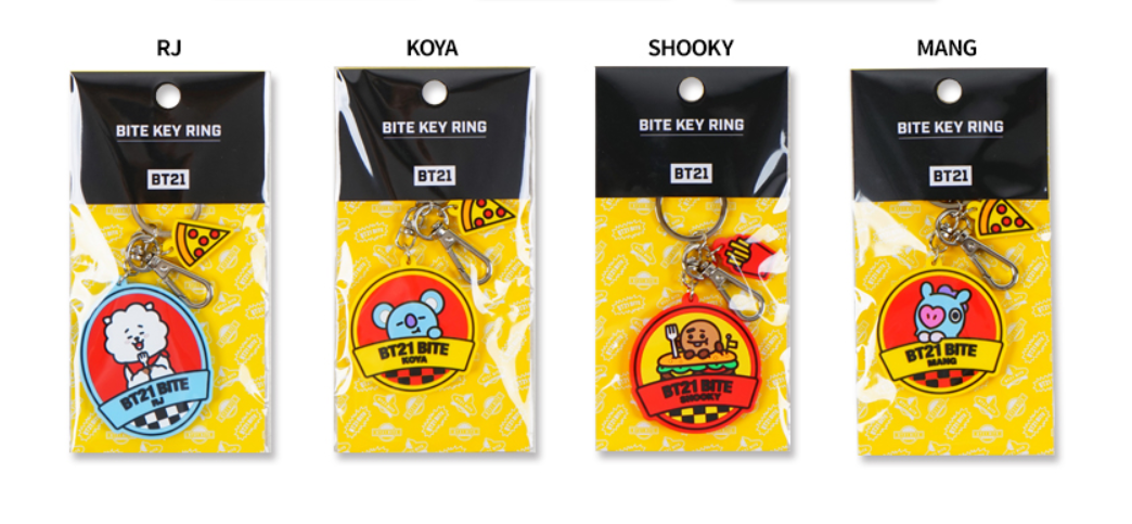 BT21 Bite Keyring