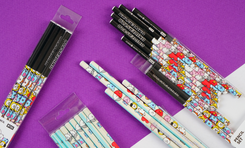 BT21 Pencil Set