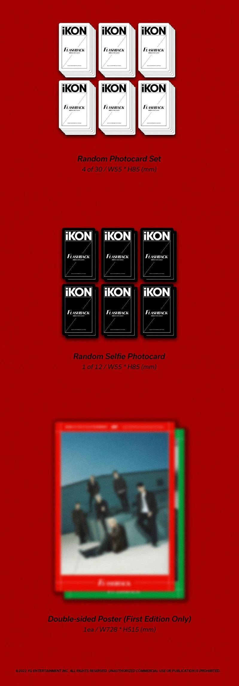 IKON - 4TH MINI ALBUM [ FLASHBACK / PHOTOBOOK VER./INCL.POB]