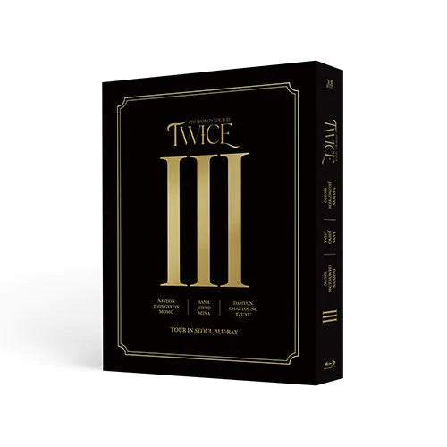 TWICE 4TH WORLD TOUR Ⅲ IN SEOUL [ BLU-RAY VERSION / INCL.POSTER]
