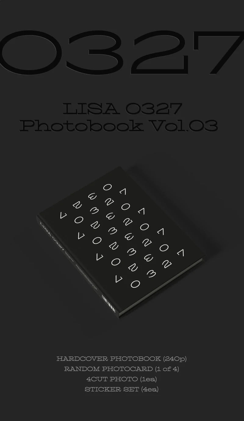 LISA 0327 PHOTOBOOK VOL.03