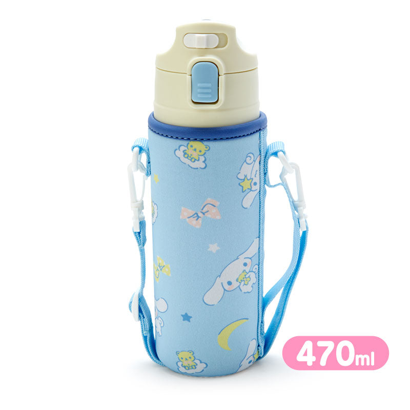 Cinnamoroll Stainless Steel Bottle with Carrier