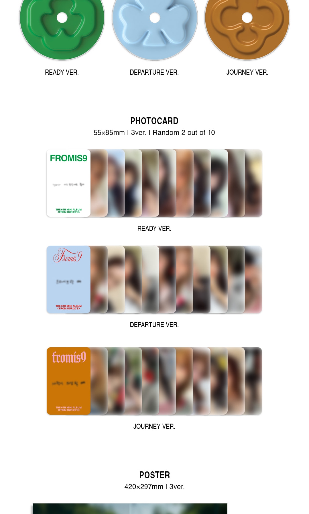 FROMIS_9 6TH MINI ALBUM [FROM OUR 20’S]