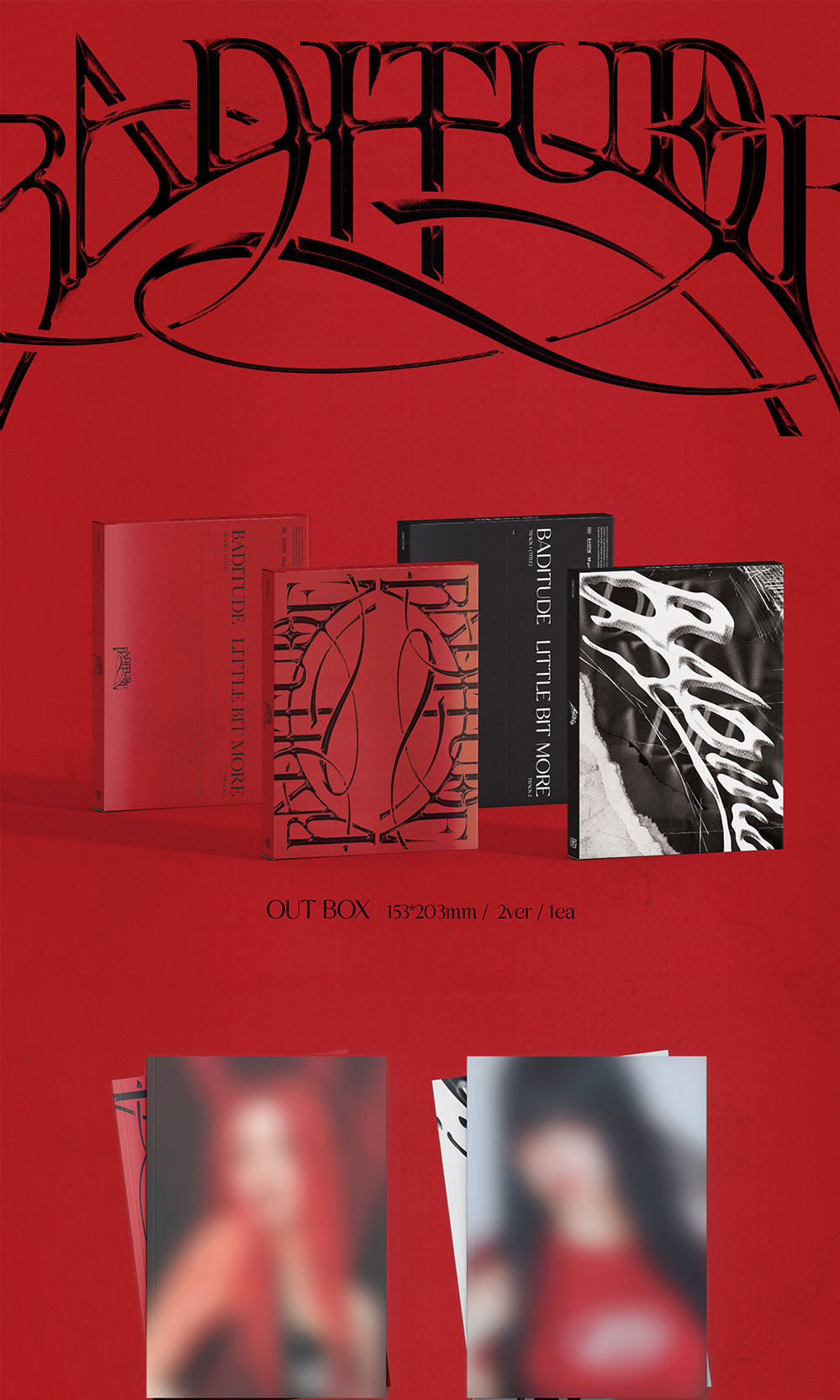[PRE-ORDER] SOOJIN 1ST SINGLE ALBUM [BADITUDE]