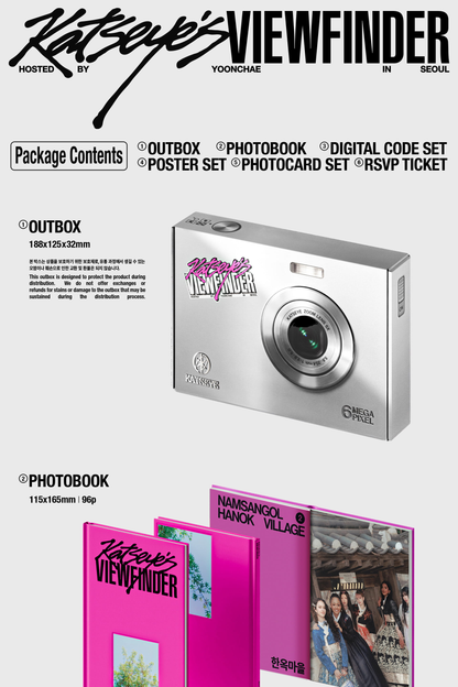 [PRE-ORDER] KATSEYE [KATSEYE'S VIEWFINDER IN SEOUL]
