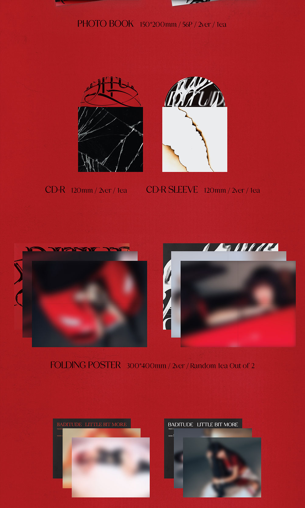 [PRE-ORDER] SOOJIN 1ST SINGLE ALBUM [BADITUDE]