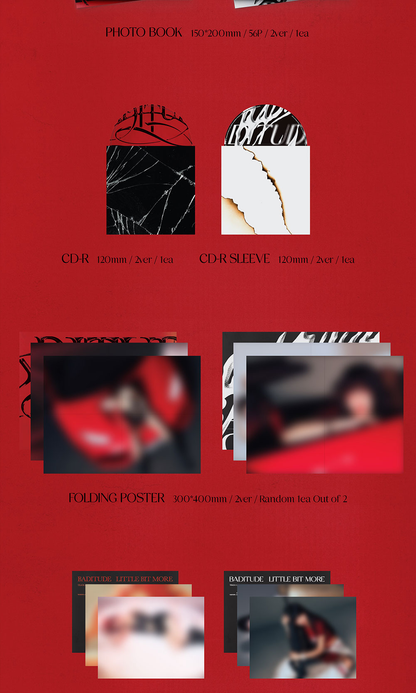 [PRE-ORDER] SOOJIN 1ST SINGLE ALBUM [BADITUDE]