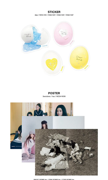 ILLIT 3RD MINI ALBUM [BOMB/STANDARD VER.]