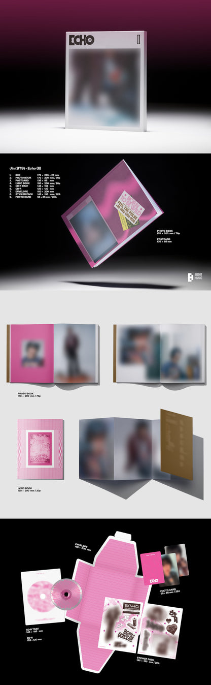 [PRE-ORDER] JIN 2ND MINI ALBUM [ECHO/Standard Ver.]