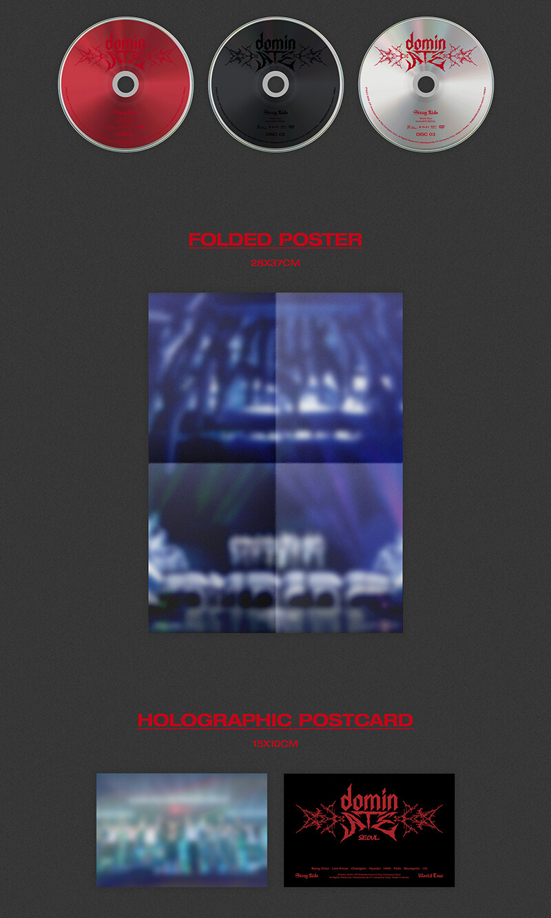 [PRE-ORDER] Stray Kids World Tour <dominATE SEOUL> DVD