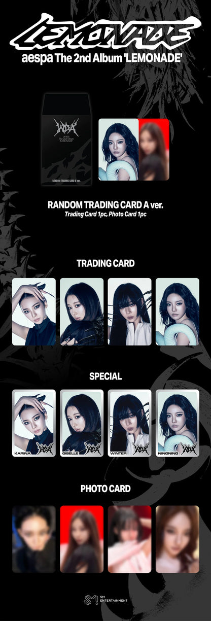 [PRE-ORDER] AESPA - MAKE IT LEMONADE OFFICAL MD [RANDOM TRADING CARD/WDA VER.]