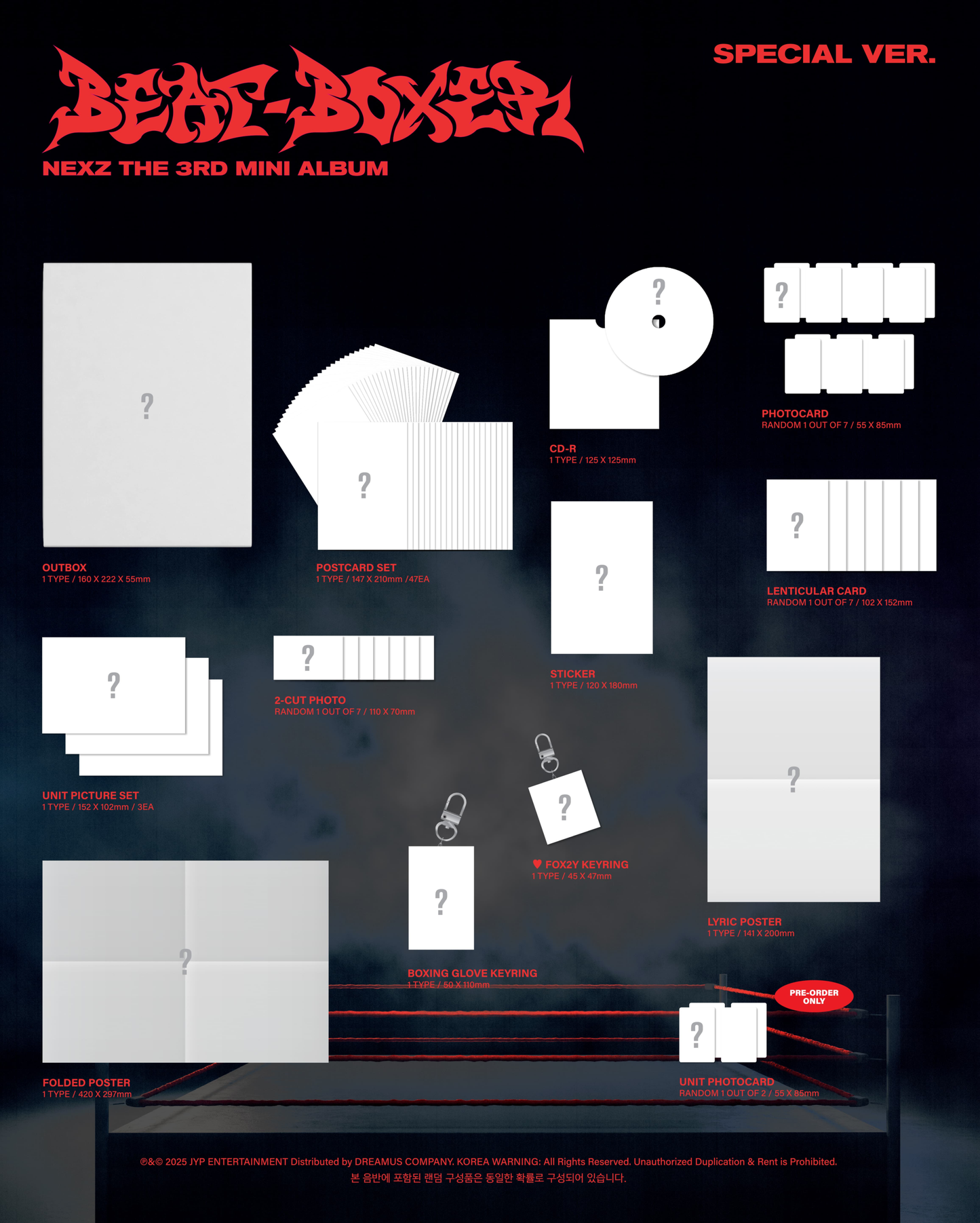 [PRE-ORDER] NEXZ 3RD MINI ALBUM [BEAT-BOXER/SPECIAL VER.]