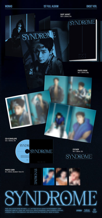 [PRE-ORDER] WONHO Full Album [SYNDROME]