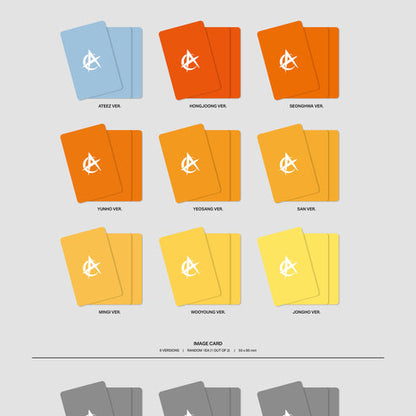 ATEEZ 12TH MINI ALBUM [GOLDEN HOUR : Part.3/POCA VER.]