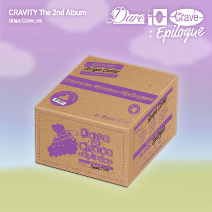[PRE-ORDER] CRAVITY [Dare to Crave : Epilogue/Grape Ccrew ver. (Limited Edition]