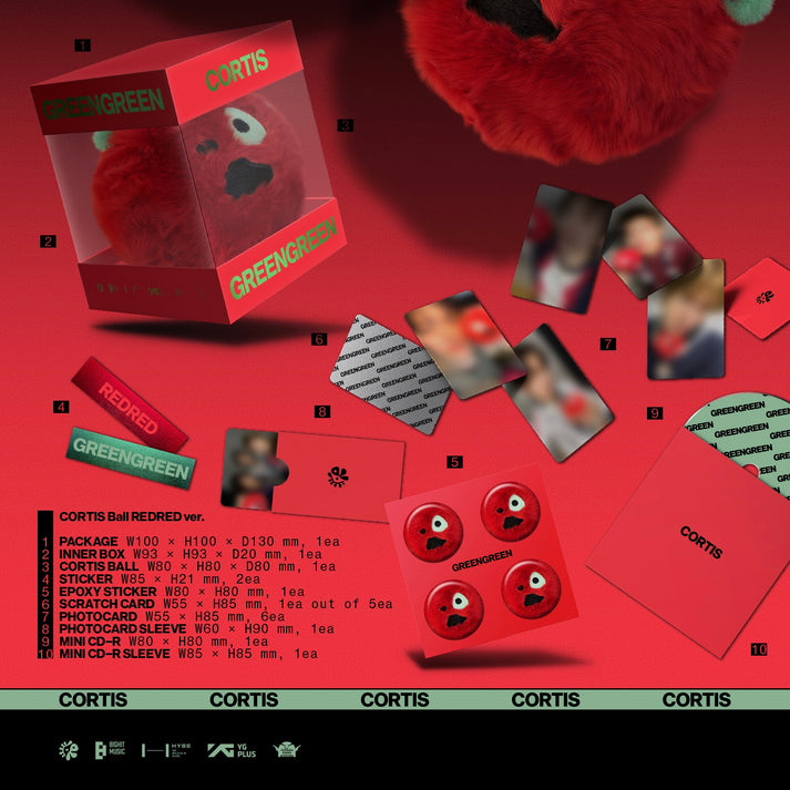 [PRE-ORDER] CORTIS The 2nd EP [GREENGREEN /CORTIS BALL ver.]
