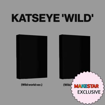 [PRE-ORDER][MAKESTAR EXCLUSIVE] KATSEYE ALBUM [WILD/Standard ver.]