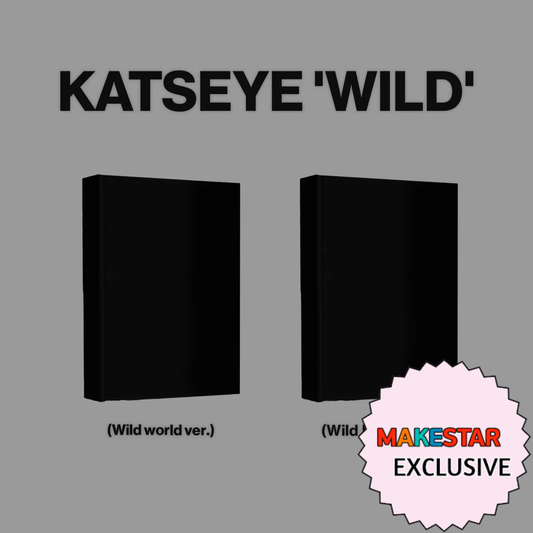[PRE-ORDER][MAKESTAR EXCLUSIVE] KATSEYE ALBUM [WILD/Standard ver.]