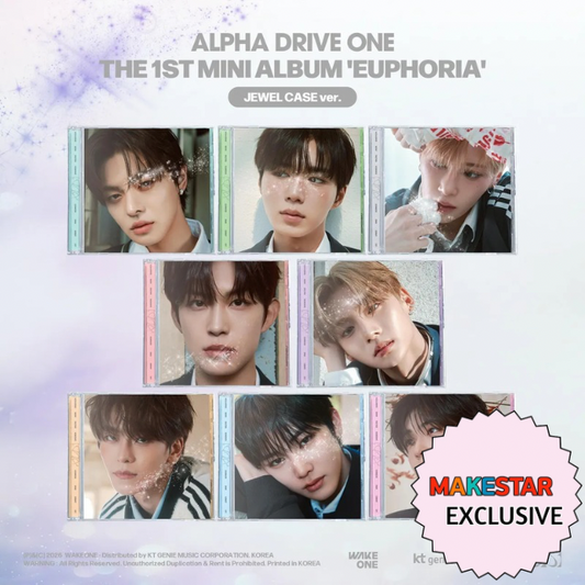 [MAKESTAR EXCLUSIVE ]ALPHA DRIVE ONE THE 1ST MINI ALBUM [EUPHORIA/JEWEL CASE Ver.]