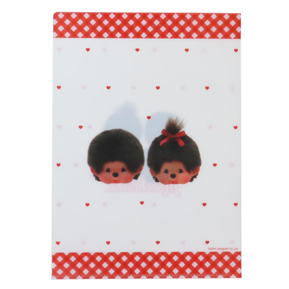 Monchhichi A4 Clear File Folder
