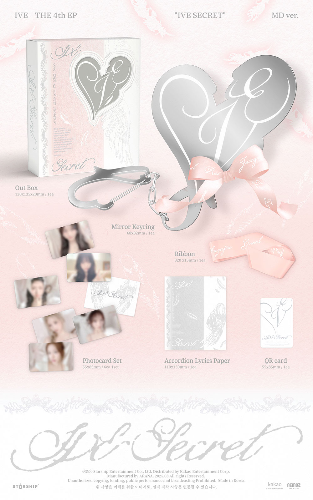 IVE THE 4TH EP ALBUM [IVE SECRET/MD VER.]