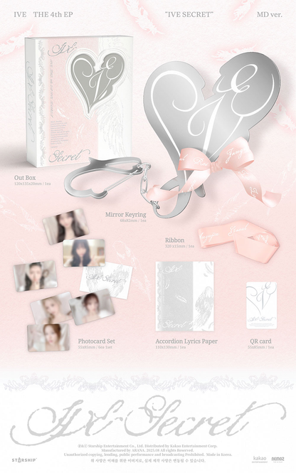 IVE THE 4TH EP ALBUM [IVE SECRET/MD VER.]