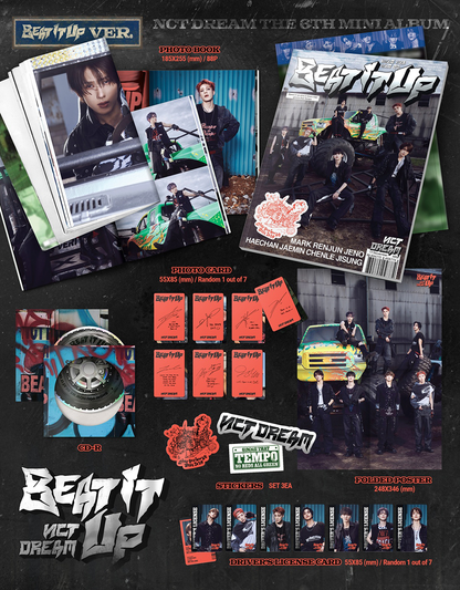 NCT DREAM 6th Mini Album [Beat It Up/Beat It Up Ver.]