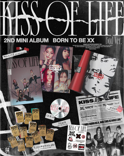 KISS OF LIFE'S 2ND MINI ALBUM [BORN TO BE XX]