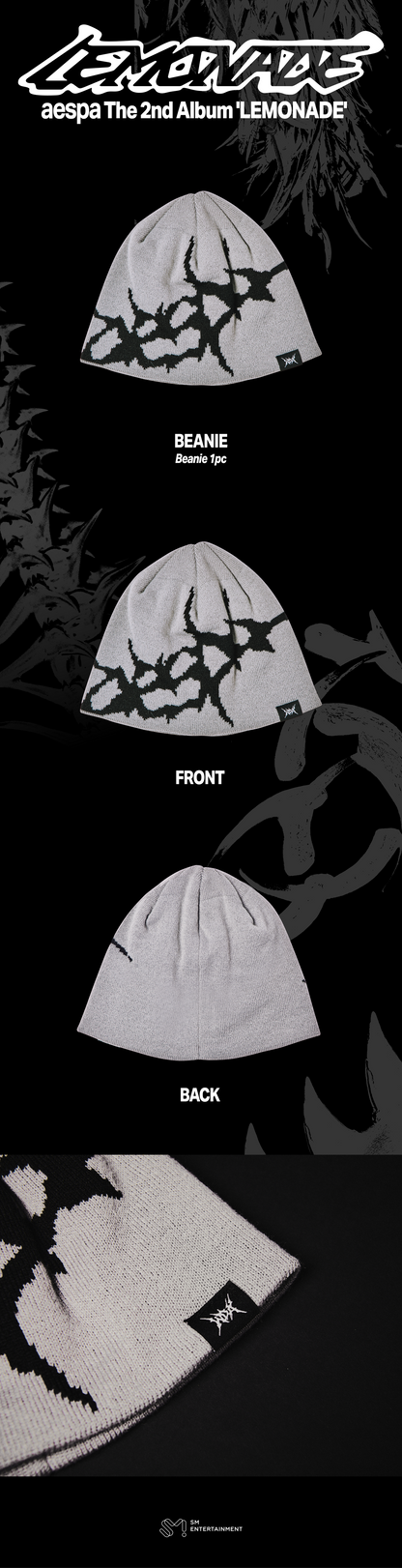 [PRE-ORDER] AESPA - MAKE IT LEMONADE OFFICAL MD [BEANIE]