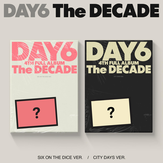 [PRE-ORDER] DAY6 4TH FULL ALBUM [THE DECADE/STANDARD VER.]