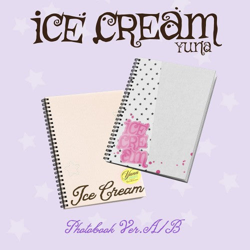 [PRE-ORDER] YUNA (ITZY) - 1ST MINI ALBUM [ICE CREAM] (2 VERSIONS)