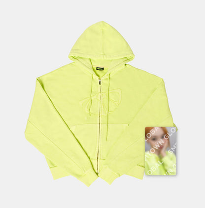 [PRE-ORDER] AESPA - MAKE IT LEMONADE OFFICAL MD [CROP ZIP-UP HOODIE SET]