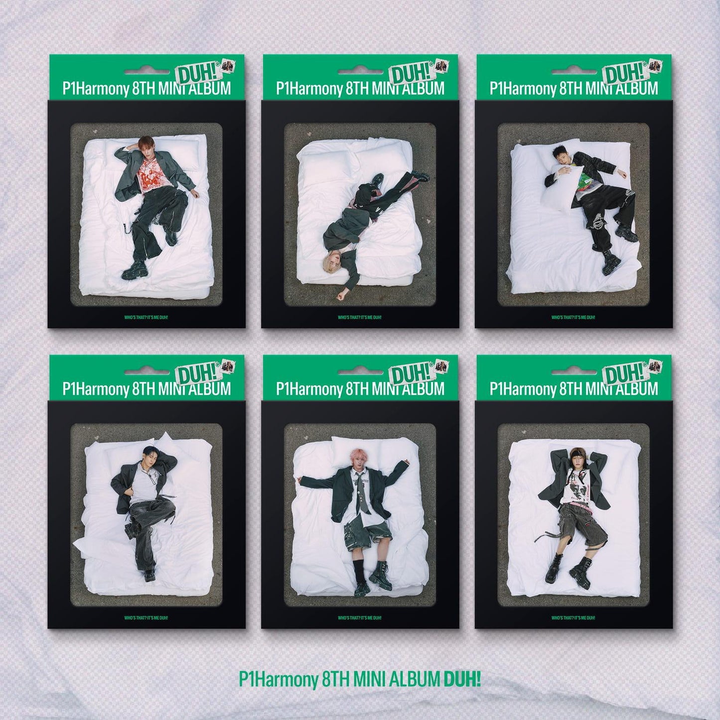 [PRE-ORDER] P1HARMONY 8TH MINI ALBUM [DUH!/H VER]