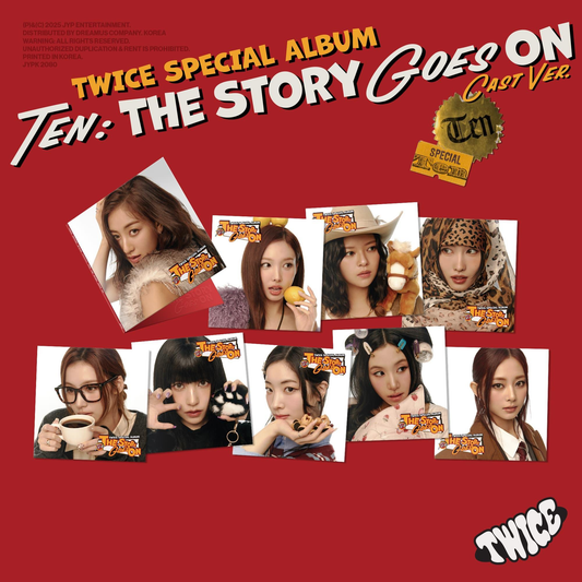 TWICE SPECIAL ALBUM [TEN: The Story Goes On/CAST VER.]